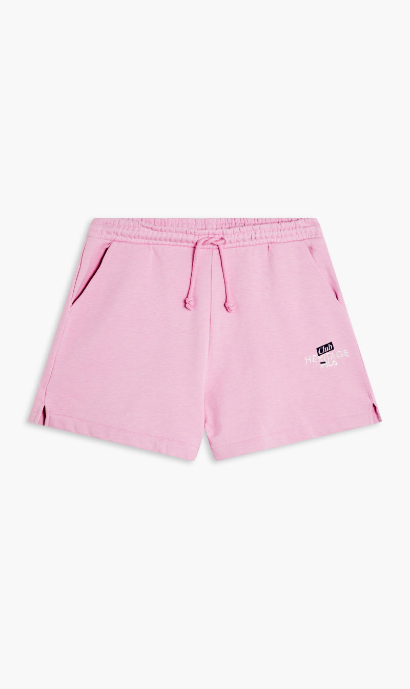 

Fila Pink Fleece Short for Women | The Deal Outlet