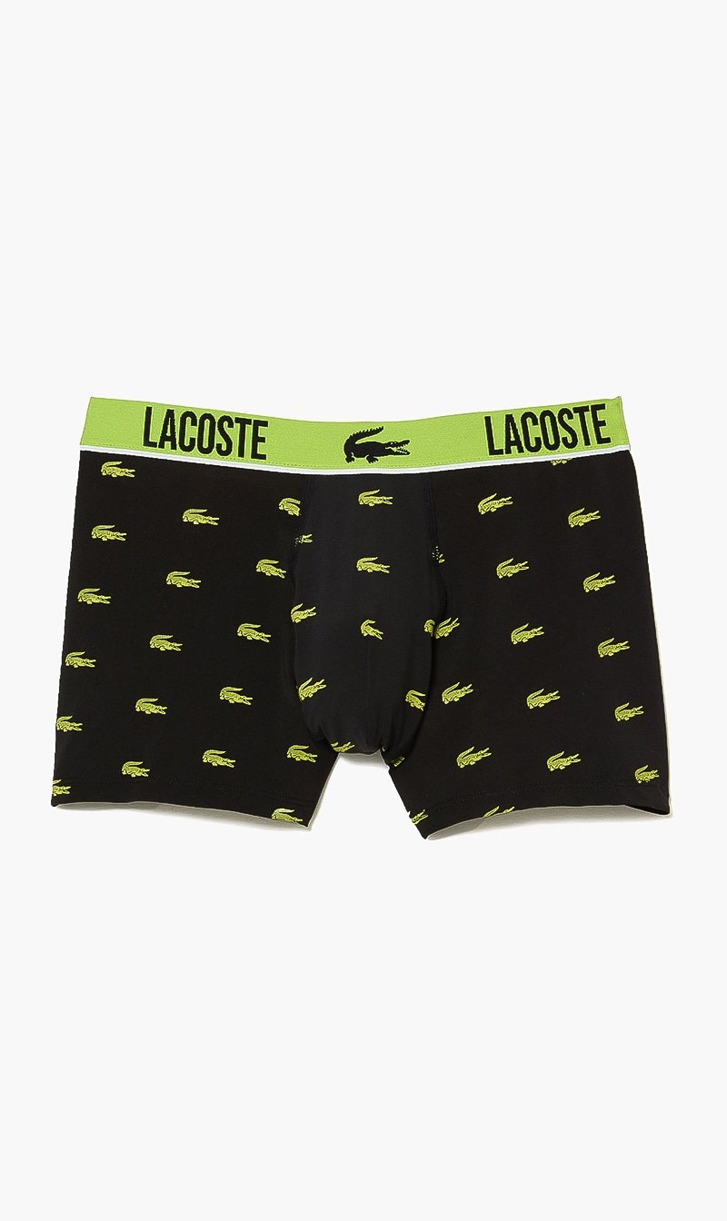 

Lacoste Black Eco Responsible Microfiber Trunks for Men | The Deal Outlet