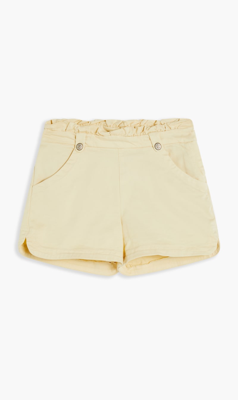 

Tartine Et Chocolat Yellow Yellow Frill Shorts for Kids | The Deal Outlet