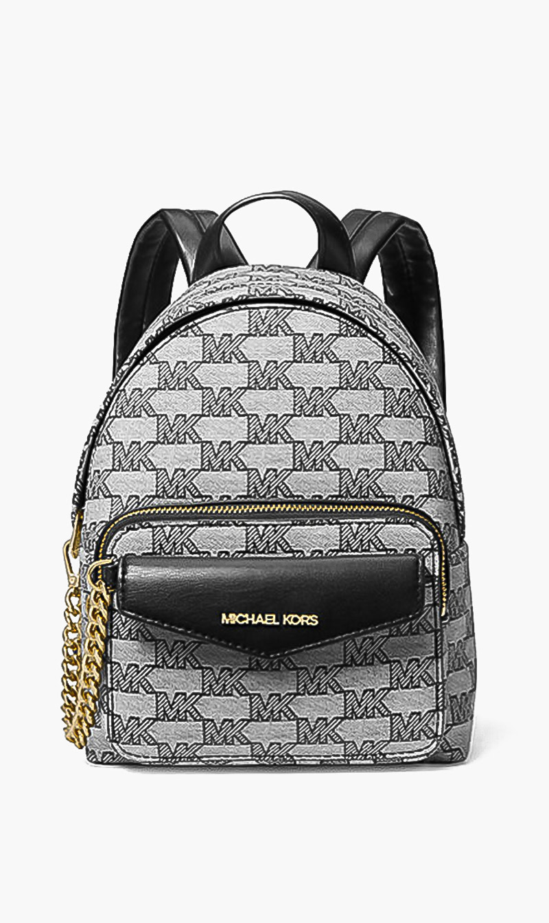 

Michael Kors Grey Leather Backpack for Women | The Deal Outlet