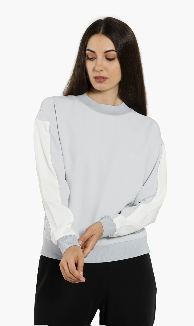 

Ted Baker Keelee Piping Detail Sweatshirt