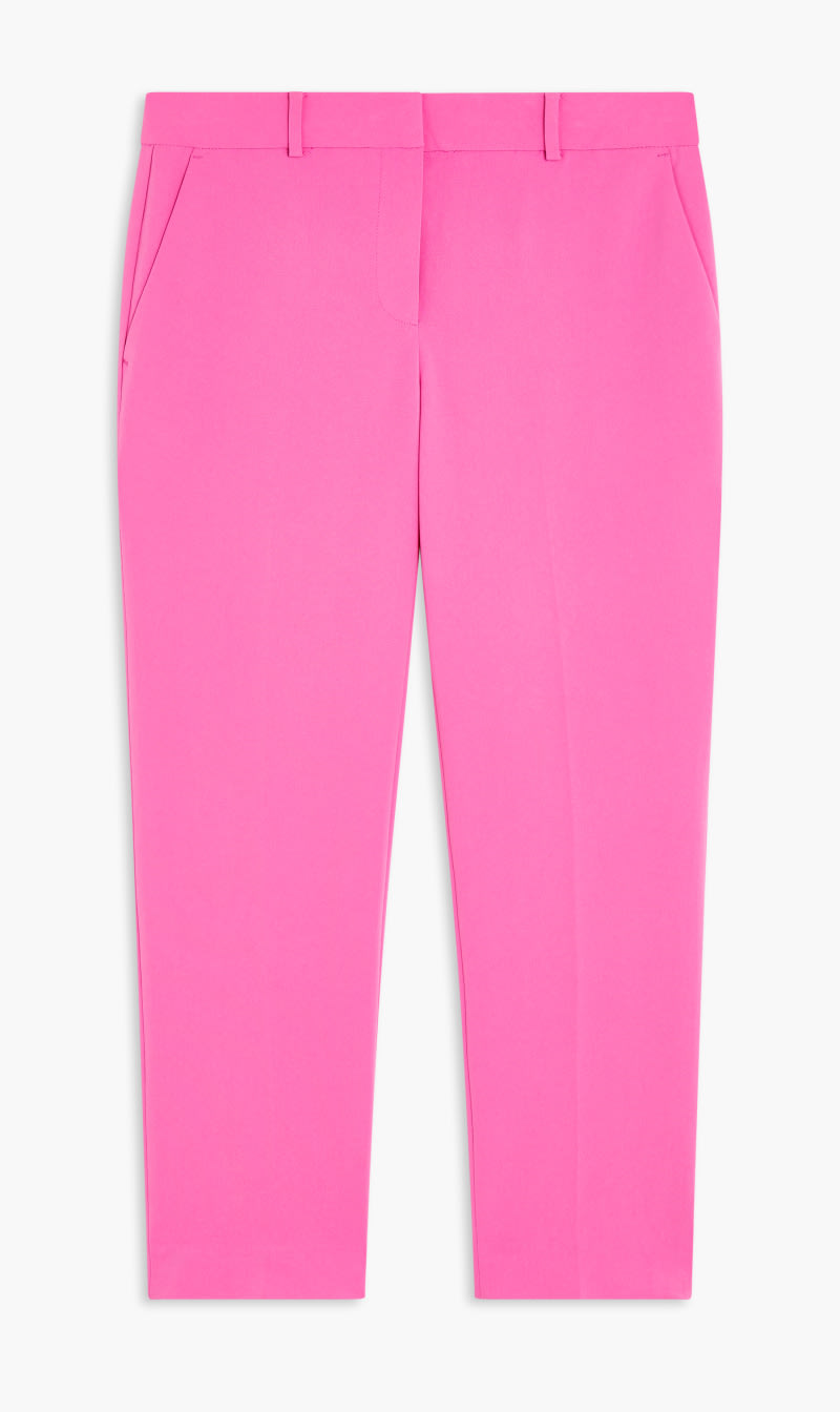 

Michael Kors Pink Slim Cropped Trousers for Women | The Deal Outlet