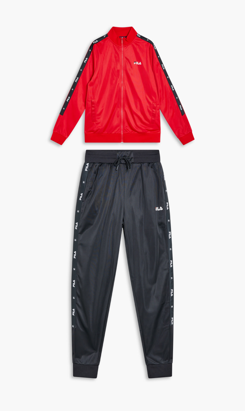 

Tapered Border Tracksuit Set, Multi-color