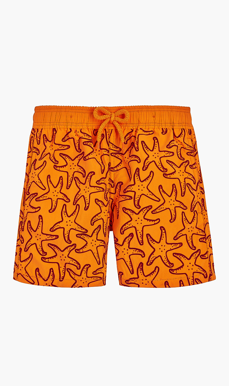 

Vilebrequin Yellow Starfish Printed Shorts for Men | The Deal Outlet