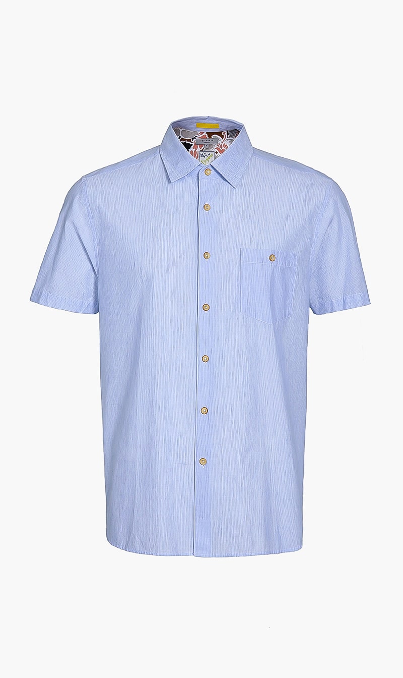 

Ted Baker Striped Half Sleeve Shirt